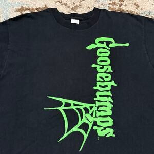 Vintage Goosebumps Boo Dude! Shirt Size Large 90s Horror Book TV Series RL Stine